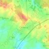 Richebourg topographic map, elevation, terrain