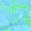 Dordrecht topographic map, elevation, terrain
