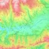Bellver de Cerdanya topographic map, elevation, terrain
