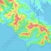 Marin Headlands (GGNRA) topographic map, elevation, terrain