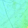 Laventie topographic map, elevation, terrain