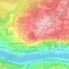 Hancock topographic map, elevation, terrain