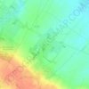 Cresserons topographic map, elevation, terrain