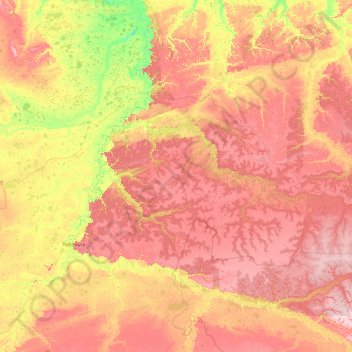 Уватский район topographic map, elevation, terrain