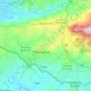 Nglanggeran topographic map, elevation, terrain