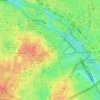 75005 topographic map, elevation, terrain