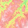 Carbonita topographic map, elevation, terrain