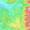 Beit Shemesh topographic map, elevation, terrain