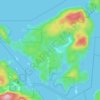 Gifford Peninsula topographic map, elevation, terrain