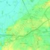 Violaines topographic map, elevation, terrain