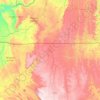 Inkisi topographic map, elevation, terrain