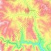 Chontabamba topographic map, elevation, terrain