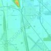 Walbridge topographic map, elevation, terrain