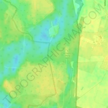 14624 topographic map, elevation, terrain