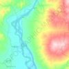 Chauk Township topographic map, elevation, terrain