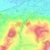 Saggart ED topographic map, elevation, terrain