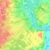 Orangeville topographic map, elevation, terrain