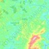 Rodeiro topographic map, elevation, terrain