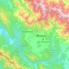 Birendranagar topographic map, elevation, terrain