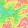 Sëlva - Wolkenstein - Selva di Val Gardena topographic map, elevation, terrain