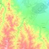 Tonj South topographic map, elevation, terrain