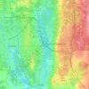 Mosquito Creek topographic map, elevation, terrain