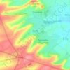 Quilly topographic map, elevation, terrain