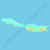 عبد الكوري topographic map, elevation, terrain