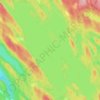 Swan Lake topographic map, elevation, terrain