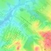 Jardim Vitória topographic map, elevation, terrain