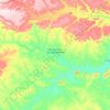 São Raimundo das Mangabeiras topographic map, elevation, terrain