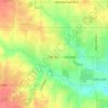 Ovilla topographic map, elevation, terrain