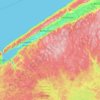Annapolis County topographic map, elevation, terrain
