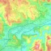 Les Arcs-sur-Argens topographic map, elevation, terrain