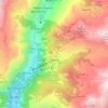 Chamois topographic map, elevation, terrain