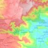 Sampaloc topographic map, elevation, terrain