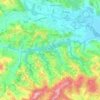 Picciano topographic map, elevation, terrain