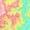 Concordia topographic map, elevation, terrain