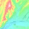 Meeker topographic map, elevation, terrain