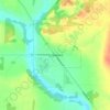 Turtleford topographic map, elevation, terrain