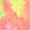 Malanje Province topographic map, elevation, terrain