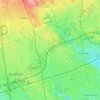 Thornhill topographic map, elevation, terrain