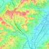 Spoltore topographic map, elevation, terrain