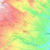 Emiliano Zapata topographic map, elevation, terrain