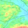 Broughton topographic map, elevation, terrain