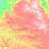 Monte Alegre de Minas topographic map, elevation, terrain
