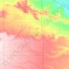 Banner County topographic map, elevation, terrain