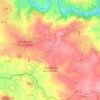 Saint-Brice-de-Landelles topographic map, elevation, terrain