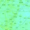 华冲镇 topographic map, elevation, terrain