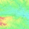 Daund topographic map, elevation, terrain